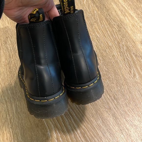 Doc Martens Bex 2976 Black Leather Chelsea Boots - Picture 3 of 5